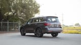 Used 2023 Infiniti QX80 Sensory in Grey – Left Back Diagonal (45°) View for Sale at First Choice Cars Dubai Sharjah