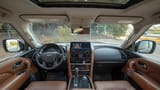 Used 2023 Infiniti QX80 Sensory in Grey – Front Cabin / Dashboard Full View for Sale at First Choice Cars Dubai Sharjah