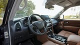 Used 2023 Infiniti QX80 Sensory in Grey – Driver Side Dashboard & Steering View for Sale at First Choice Cars Dubai Sharjah