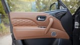 Used 2023 Infiniti QX80 Sensory in Grey – Driver Door Panel Full View for Sale at First Choice Cars Dubai Sharjah