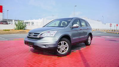 Used 2011 Honda CR-V EXL Silver – Left Front Diagonal (45°) View at First Choice Cars Sharjah