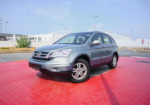 Used 2011 Honda CR-V EXL Silver – Left Front Diagonal (45°) View at First Choice Cars Sharjah