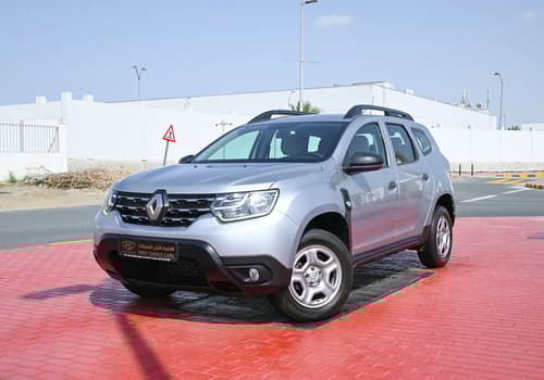 Used 2020 Renault Duster SE White – Left Front Diagonal (45°) View at First Choice Cars Sharjah