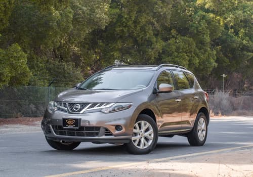 Used 2015 Nissan Murano SL Grey – Left Front Diagonal (45°) View at First Choice Cars Sharjah