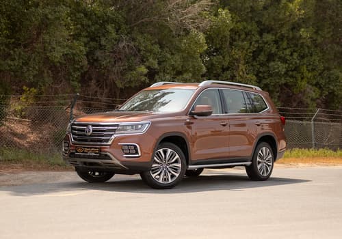 Used 2021 MG RX8 Luxury in Brown – Left Front Diagonal (45°) View for Sale at First Choice Cars Dubai Sharjah