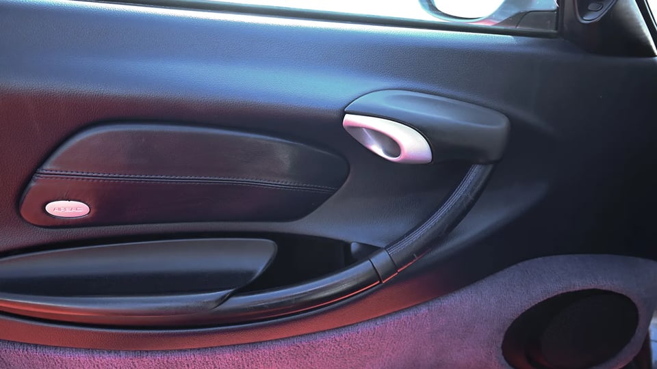 Used 2004 Porsche Boxster S Variant in Silver – Driver Door Panel Full View for Sale at First Choice Cars Dubai Sharjah