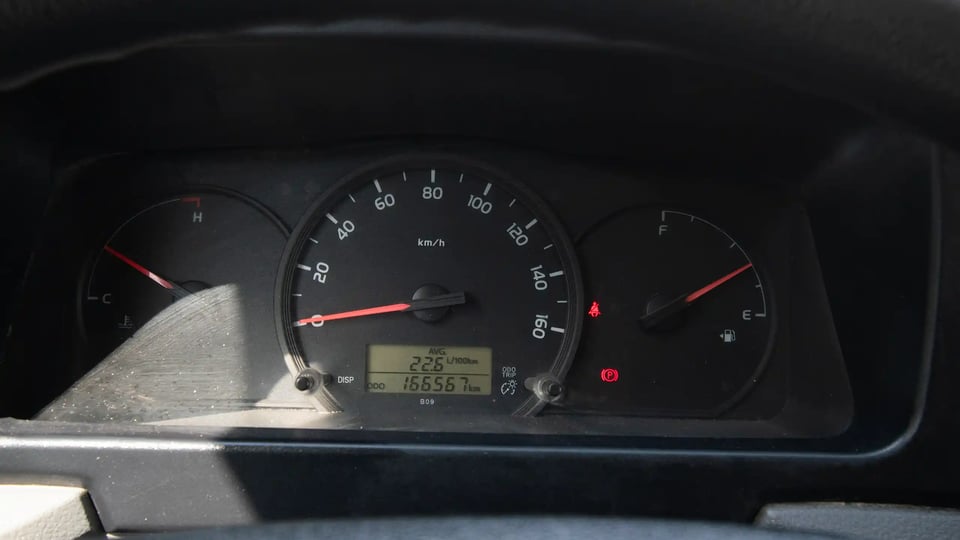 Used 2020 Toyota Coaster Bus in White – Odometer / Mileage Reading View for Sale at First Choice Cars Dubai Sharjah