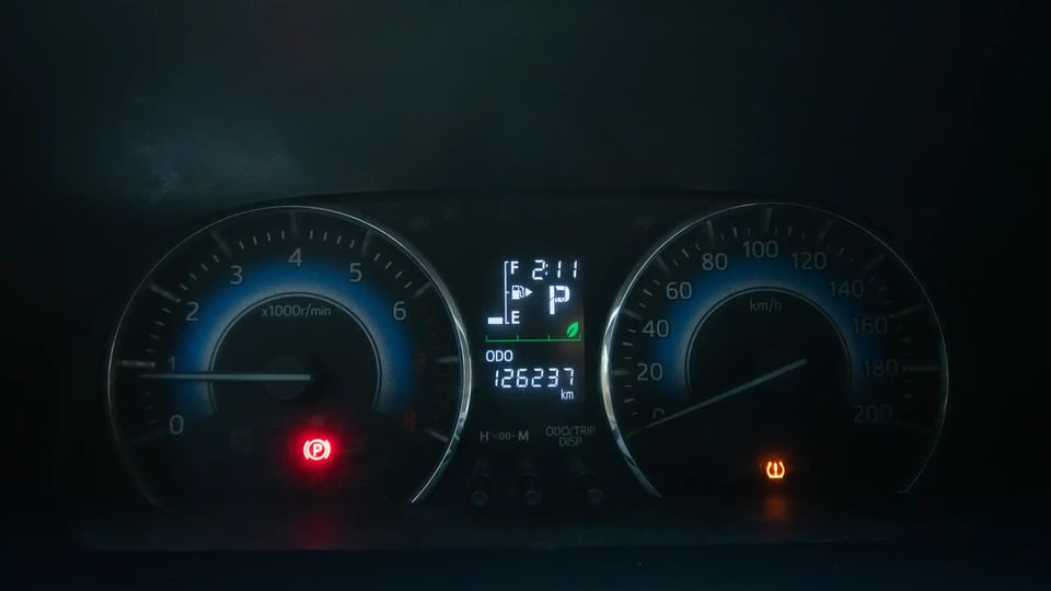 Used 2023 Toyota Rush EX in White – Odometer / Mileage Reading View for Sale at First Choice Cars Dubai Sharjah