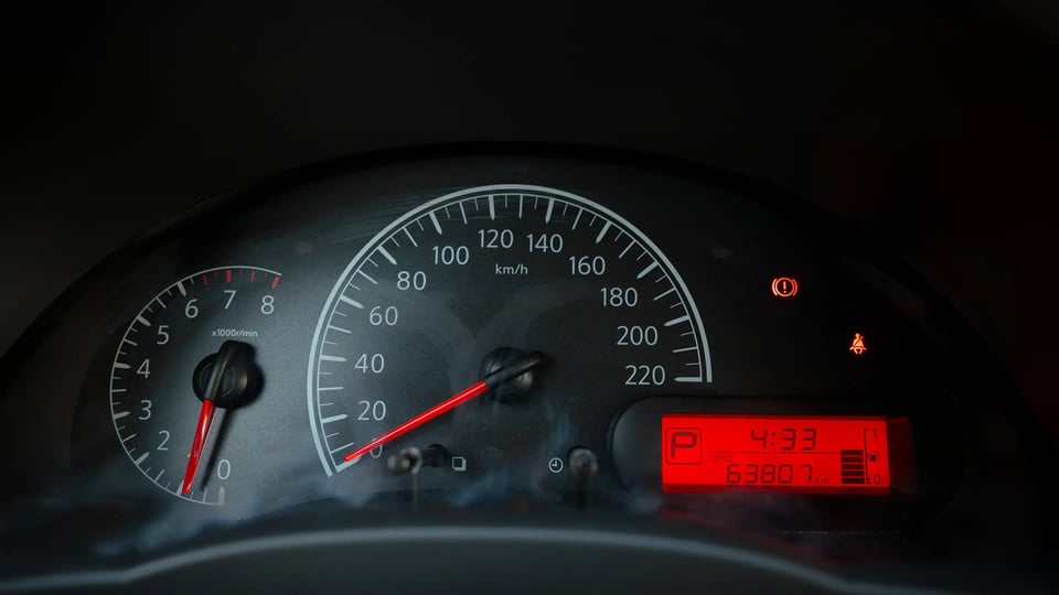 Used 2024 Nissan Sunny SV in White – Odometer / Mileage Reading View for Sale at First Choice Cars Dubai Sharjah