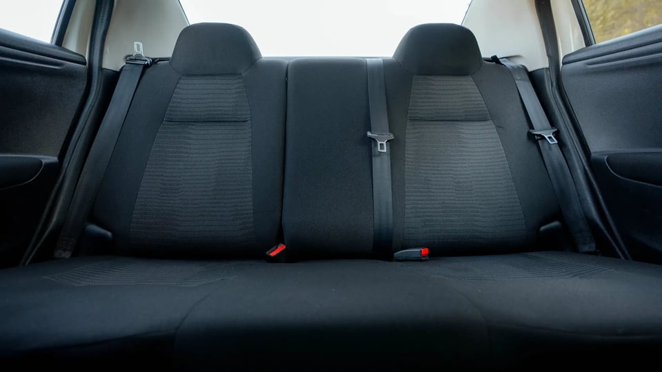 Used 2021 Peugeot 301 Allure in White – Rear Seat View for Sale at First Choice Cars Dubai Sharjah