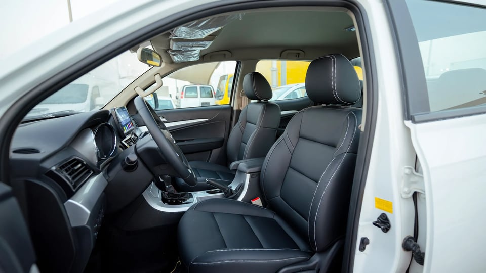 Used 2025 Dongfeng Rich 6 Double Cabin in White – Front Driver Side Cabin View for Sale at First Choice Cars Dubai Sharjah