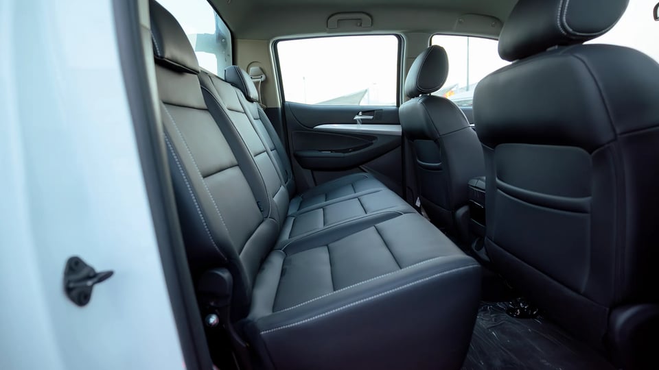 Used 2025 Dongfeng Rich 6 Double Cabin in White – Rear Passenger Side Cabin View for Sale at First Choice Cars Dubai Sharjah