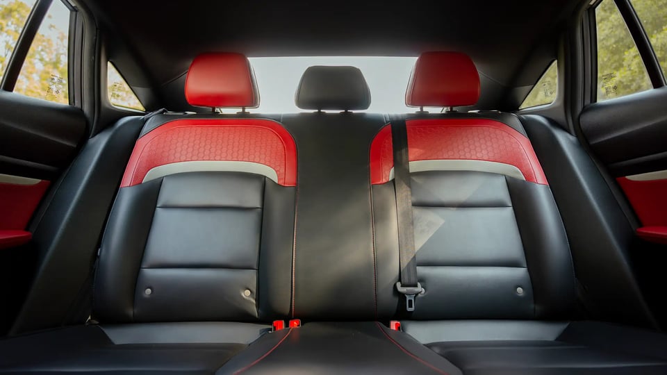 Used 2022 MG GT Luxury Grey – Rear Seat View at First Choice Cars Sharjah