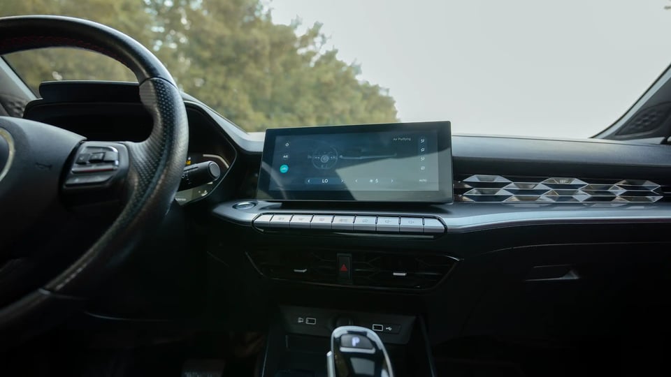 Used 2022 MG GT Luxury Grey – Infotainment / Touchscreen System at First Choice Cars Sharjah