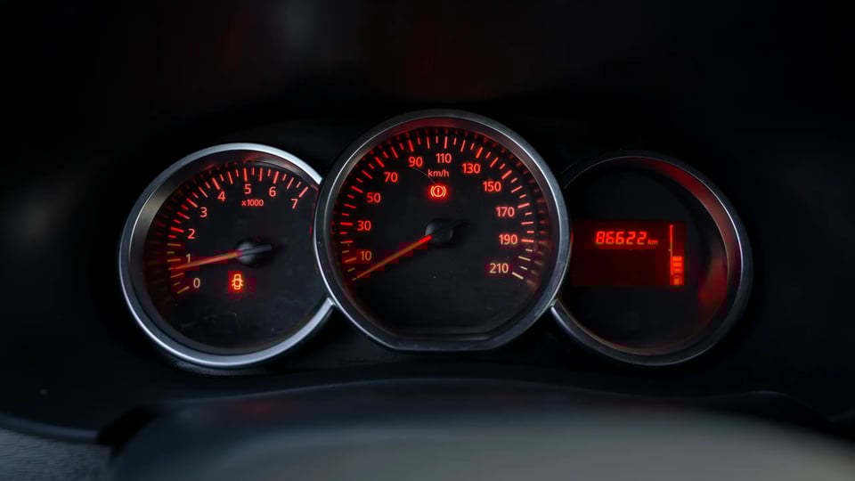 Used 2022 Renault Dokker Van in White – Odometer / Mileage Reading View for Sale at First Choice Cars Dubai Sharjah