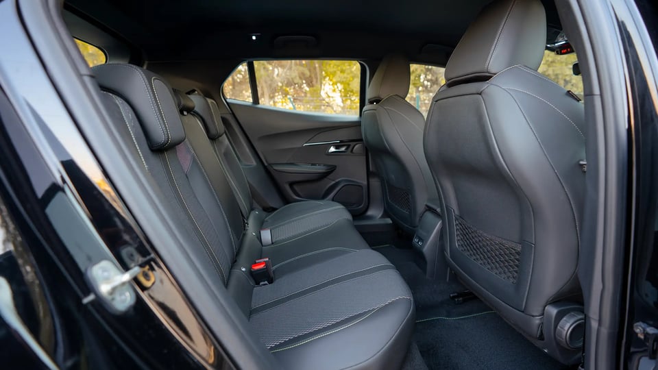 Used 2024 Peugeot 2008 GT in Black – Rear Passenger Side Cabin View for Sale at First Choice Cars Dubai Sharjah