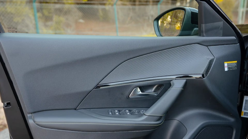 Used 2024 Peugeot 2008 GT in Black – Driver Door Panel Full View for Sale at First Choice Cars Dubai Sharjah