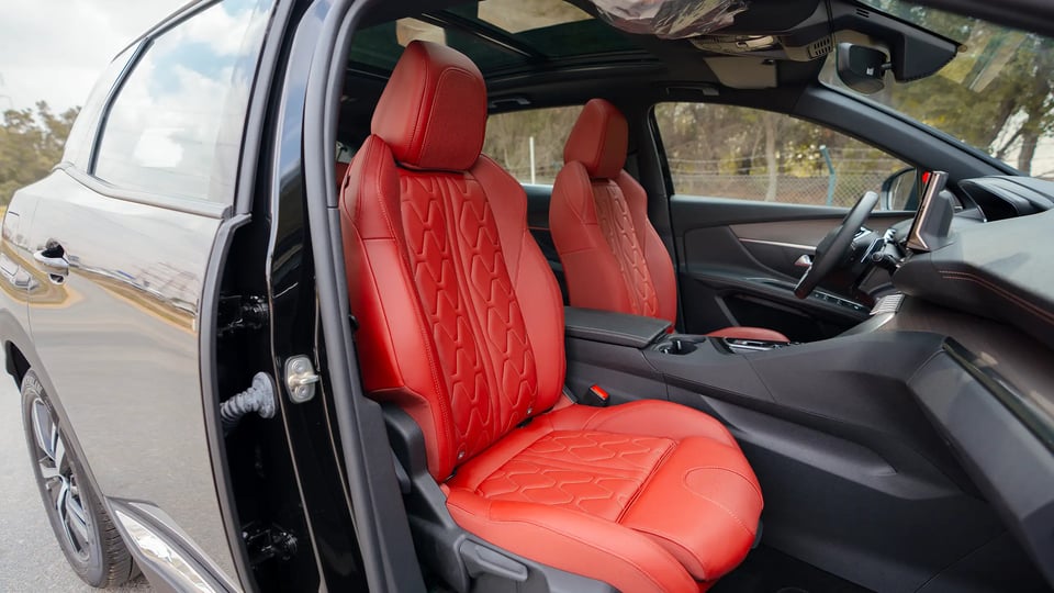 Used 2024 Peugeot 3008 GT in Black – Front Passenger Side Cabin View for Sale at First Choice Cars Dubai Sharjah