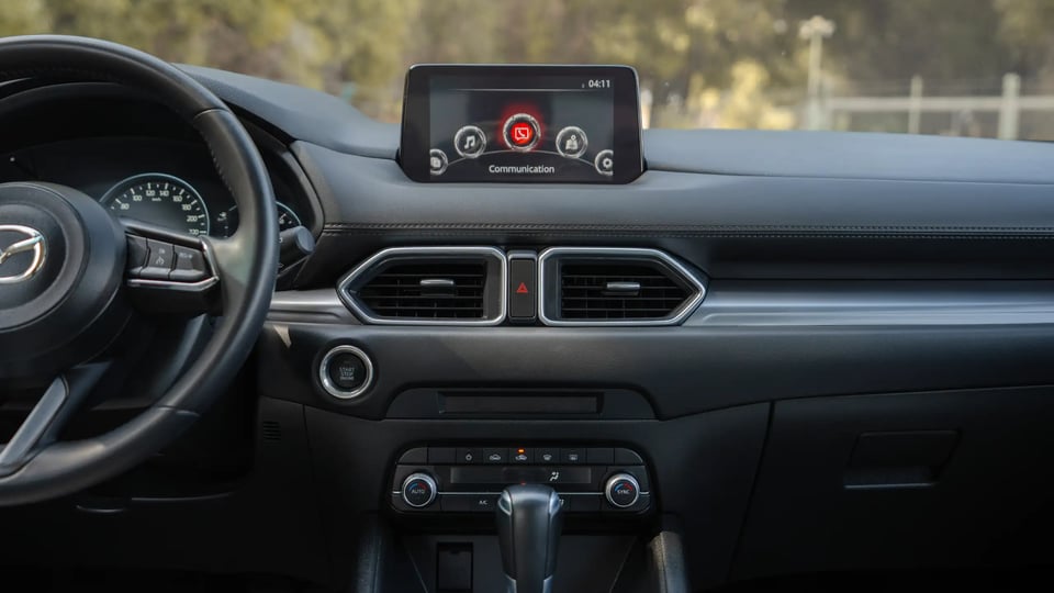 Used 2023 Mazda CX-5 GT in Gold – Infotainment / Touchscreen System for Sale at First Choice Cars Dubai Sharjah