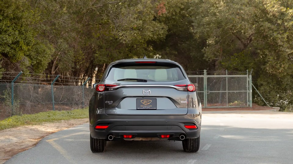 Used 2020 Mazda CX-9 GT in Grey – Back/Rear View for Sale at First Choice Cars Dubai Sharjah