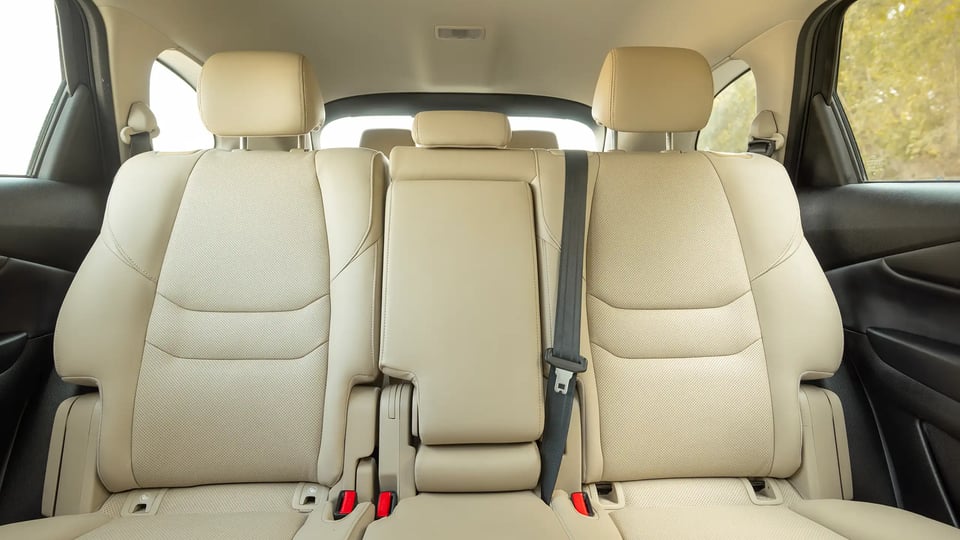 Used 2020 Mazda CX-9 GT in Grey – Rear Seat View for Sale at First Choice Cars Dubai Sharjah