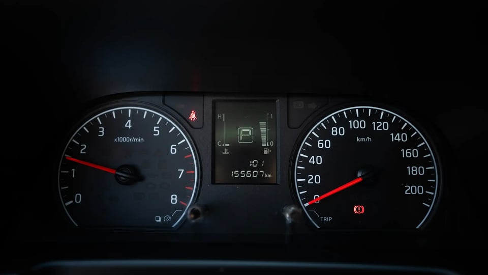 Used 2024 Nissan Urvan High Roof in White – Odometer / Mileage Reading View for Sale at First Choice Cars Dubai Sharjah