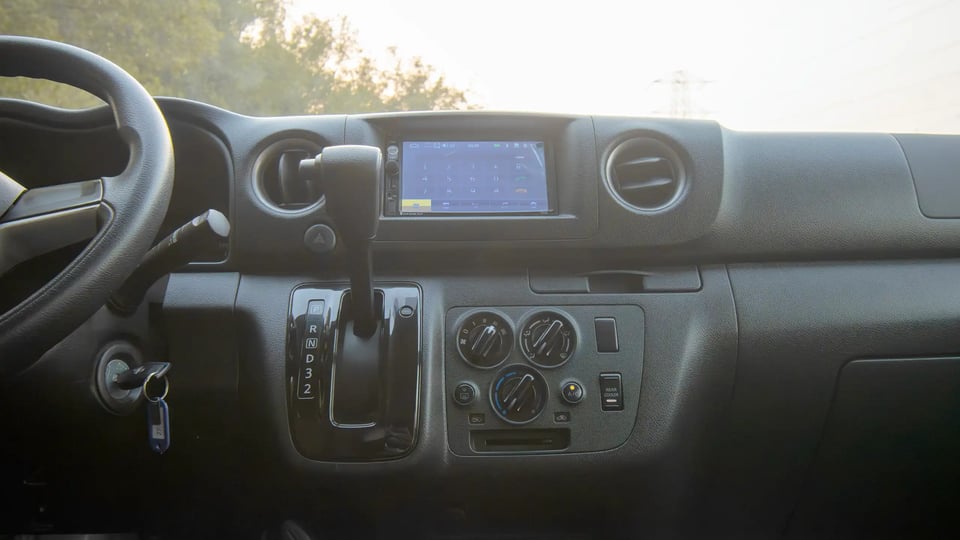 Used 2024 Nissan Urvan High Roof in White – Infotainment / Touchscreen System for Sale at First Choice Cars Dubai Sharjah