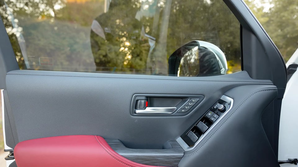 Used 2025 Toyota Land Cruiser VXR in White – Driver Door Panel Full View for Sale at First Choice Cars Dubai Sharjah