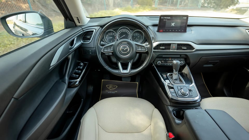 Used 2023 Mazda CX-9 GT in Blue – Steering Wheel & Instrument Cluster for Sale at First Choice Cars Dubai Sharjah