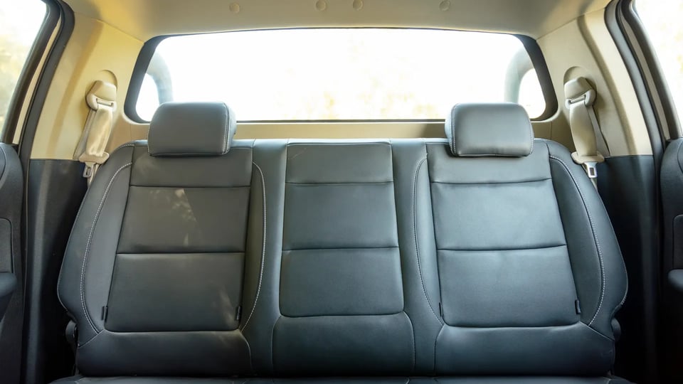 Used 2024 Dongfeng Rich 6 Double Cabin in White – Rear Seat View for Sale at First Choice Cars Dubai Sharjah