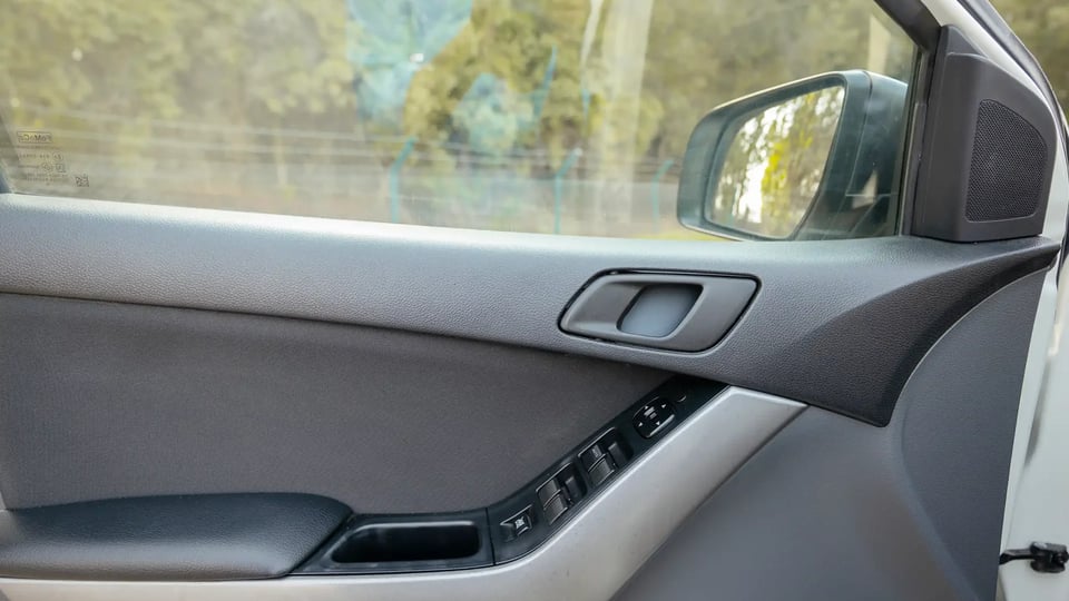 Used 2020 Mazda BT-50 XS in White – Driver Door Panel Full View for Sale at First Choice Cars Dubai Sharjah