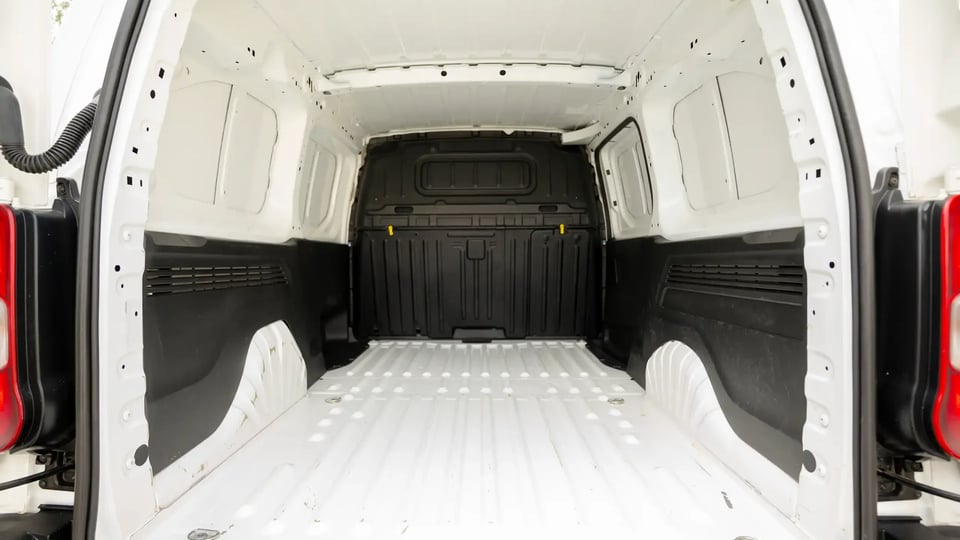 Used 2022 Peugeot Partner Standard in White – Delivery Box Rear Opening View for Sale at First Choice Cars Dubai Sharjah