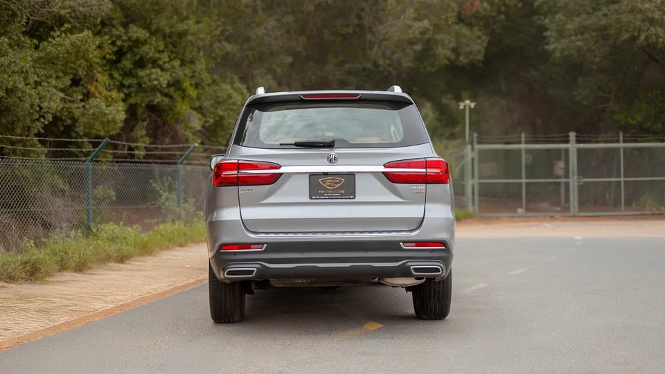 Used 2022 MG RX8 Luxury in Silver – Back/Rear View for Sale at First Choice Cars Dubai Sharjah