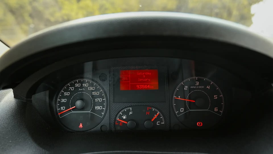 Used 2023 Peugeot Boxer L2h2 in White – Odometer / Mileage Reading View for Sale at First Choice Cars Dubai Sharjah