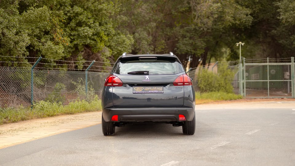 Used 2020 Peugeot 2008 Active in Black – Back/Rear View for Sale at First Choice Cars Dubai Sharjah