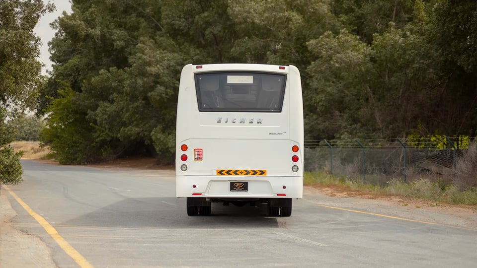 Used 2022 Eicher Skyline Pro in White – Back/Rear View for Sale at First Choice Cars Dubai Sharjah
