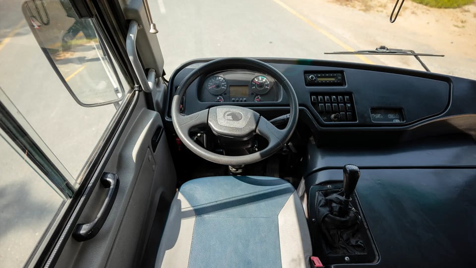 Used 2022 Eicher Skyline Pro in White – Steering Wheel & Instrument Cluster for Sale at First Choice Cars Dubai Sharjah