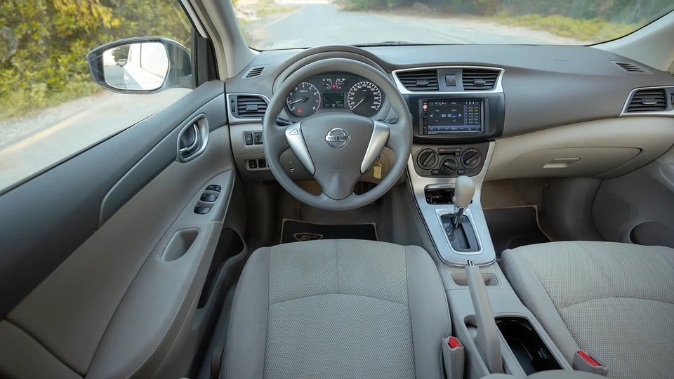 Used 2019 Nissan Sentra S in White – Steering Wheel & Instrument Cluster for Sale at First Choice Cars Dubai Sharjah