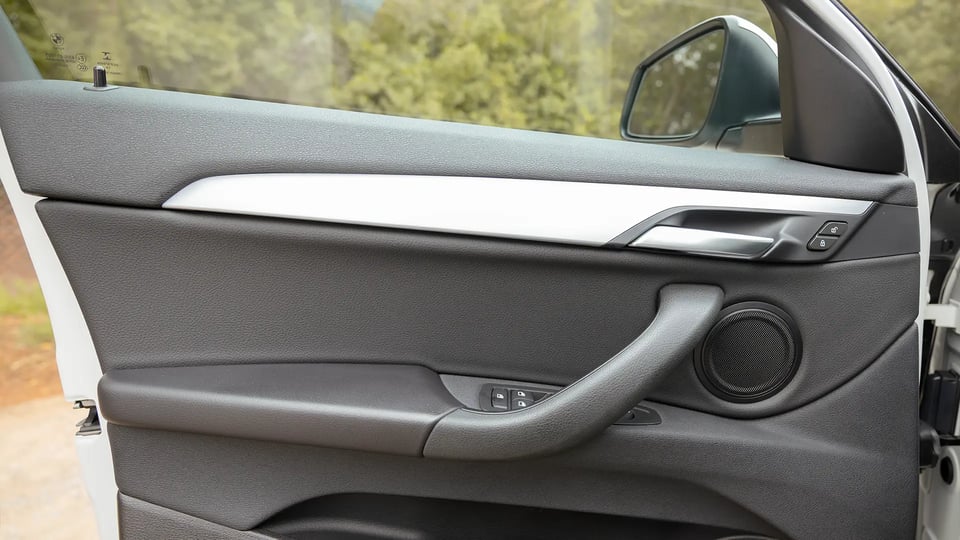 Used 2020 BMW X2 S-Drive 20i in White – Driver Door Panel Full View for Sale at First Choice Cars Dubai Sharjah