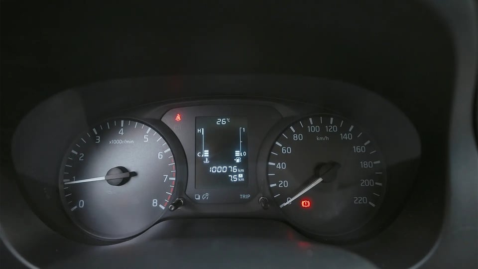 Used 2022 Nissan Navara Asf 2.5L G 2wd Mt in White – Odometer / Mileage Reading View for Sale at First Choice Cars Dubai Sharjah