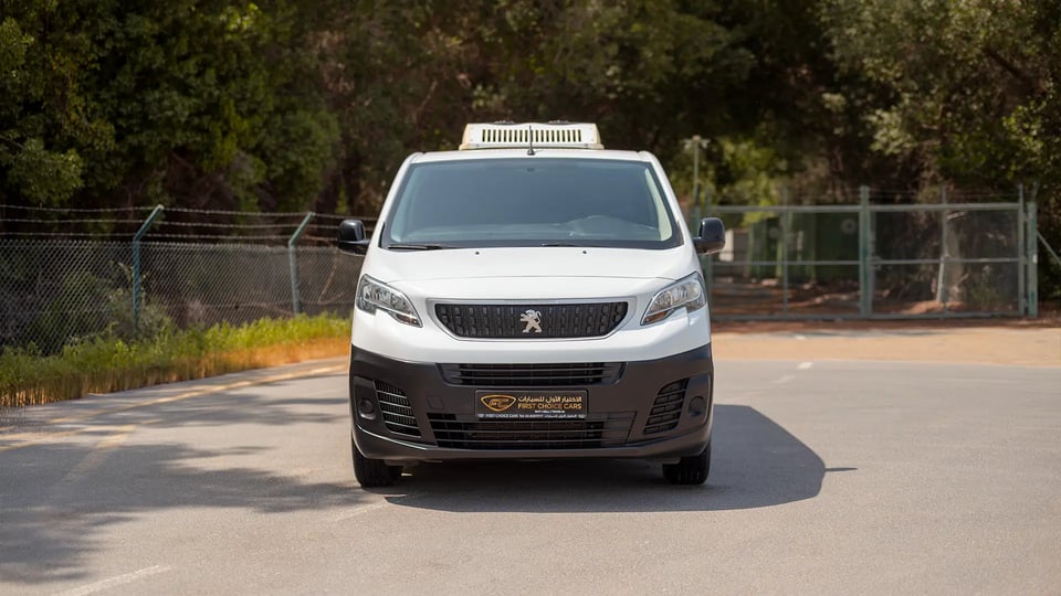 Used 2022 Peugeot Expert L3 in White – Front View for Sale at First Choice Cars Dubai Sharjah