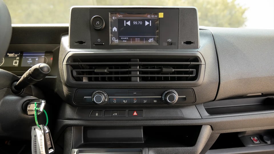 Used 2025 Fiat Scudo Delivery Van in White – Infotainment / Touchscreen System for Sale at First Choice Cars Dubai Sharjah