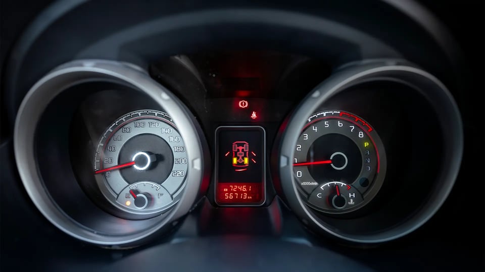 Used 2022 Mitsubishi Pajero 3.0L GLS Midline in Grey – Odometer / Mileage Reading View for Sale at First Choice Cars Dubai Sharjah