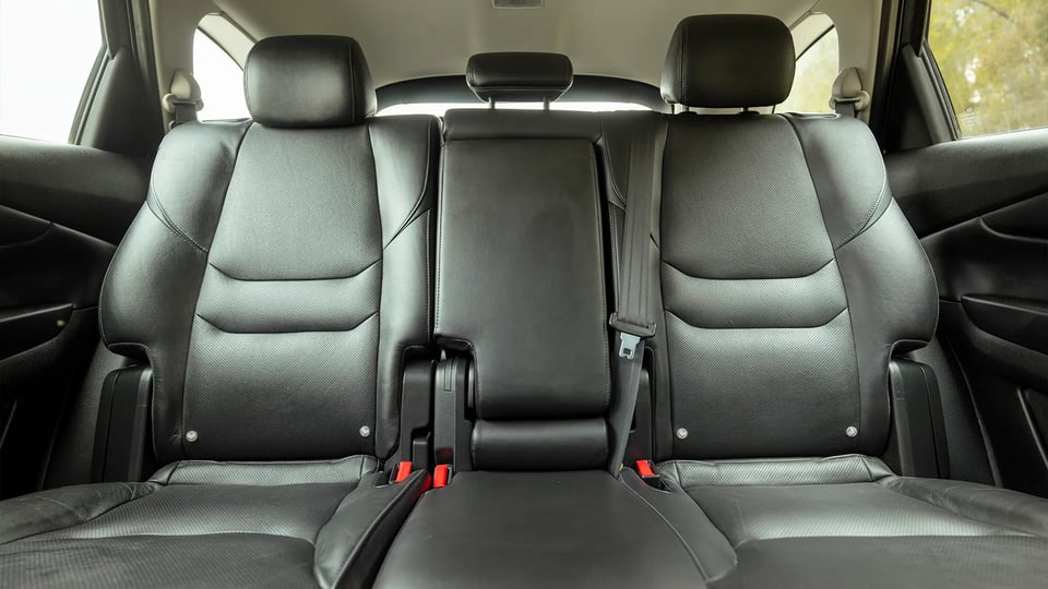 Used 2020 Mazda CX-9 GT in White – Rear Seat View for Sale at First Choice Cars Dubai Sharjah