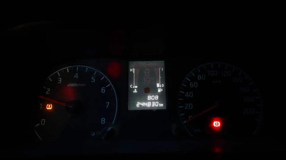 Used 2021 Nissan Urvan High Roof in White – Odometer / Mileage Reading View for Sale at First Choice Cars Dubai Sharjah