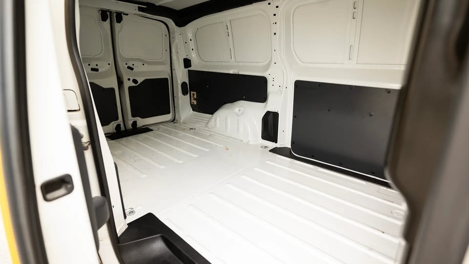 Used 2020 Peugeot Expert L3 in Yellow – Delivery Box Rear Opening View for Sale at First Choice Cars Dubai Sharjah