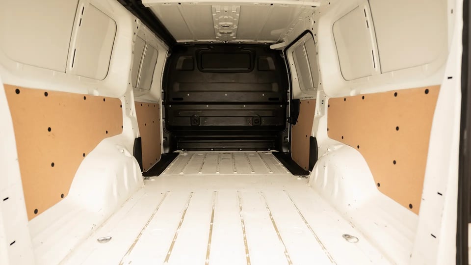 Used 2022 Peugeot Expert L3 in Yellow – Delivery Box Rear Opening View for Sale at First Choice Cars Dubai Sharjah