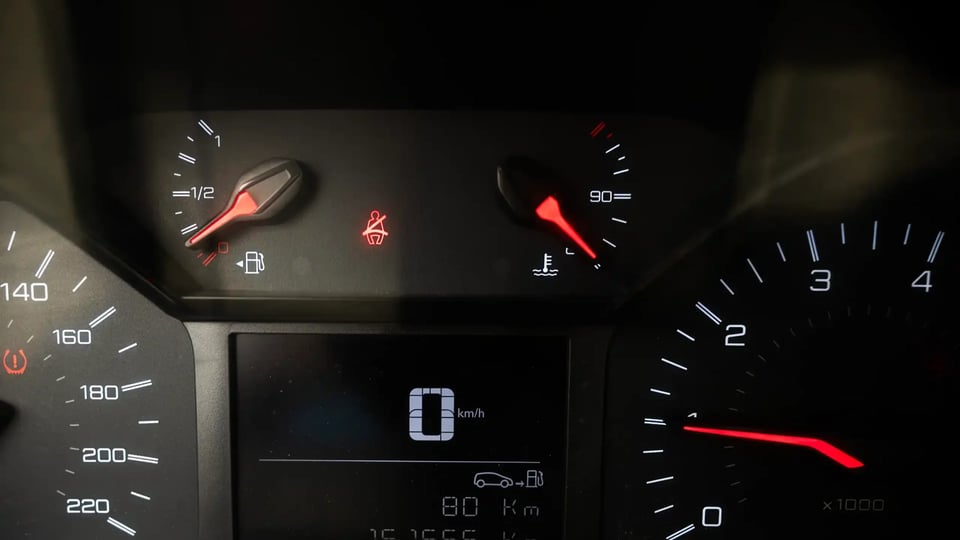 Used 2022 Peugeot Partner Long Van in White – Odometer / Mileage Reading View for Sale at First Choice Cars Dubai Sharjah