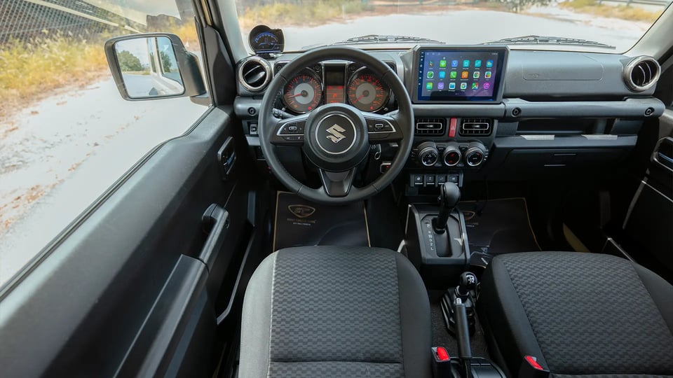 Used 2025 Suzuki Jimny GLX in Beige – Steering Wheel & Instrument Cluster for Sale at First Choice Cars Dubai Sharjah