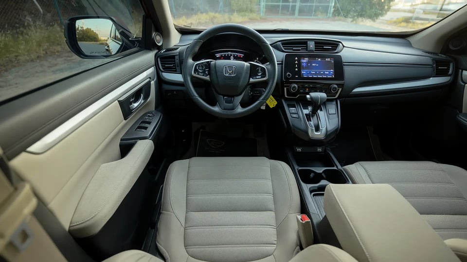 Used 2021 Honda CR-V LX in Red – Steering Wheel & Instrument Cluster for Sale at First Choice Cars Dubai Sharjah